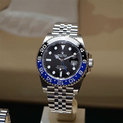 rolex gmt master batman discontinued